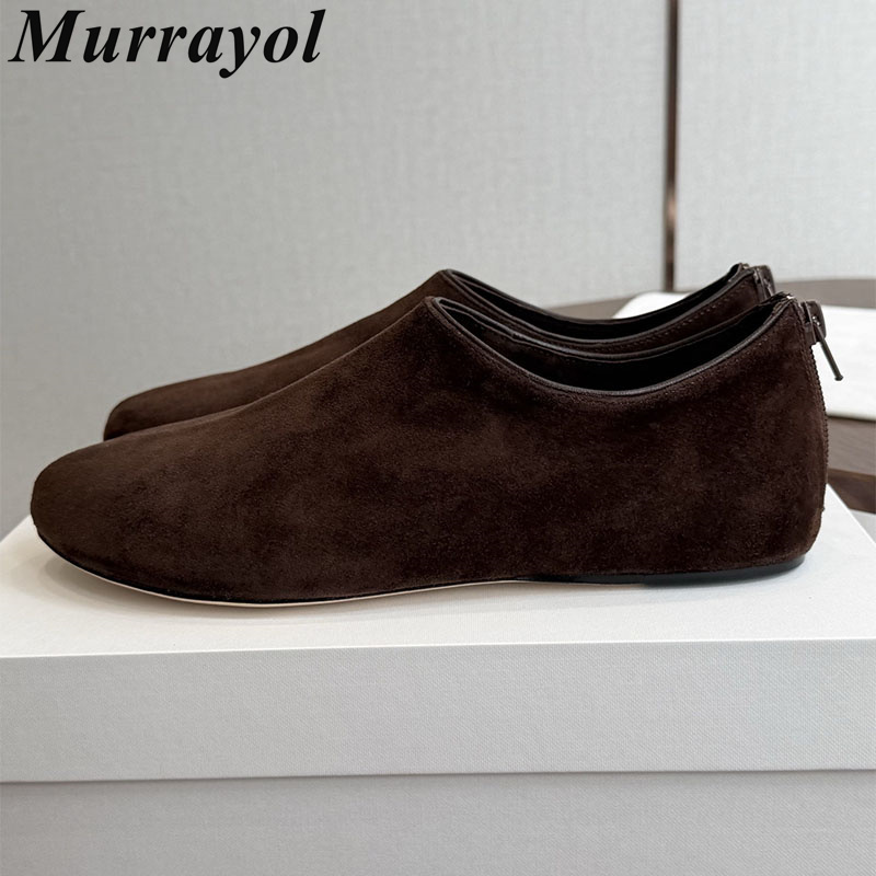 Kids Shoes Women - Lazy Loafers Women Cow Suese Deep