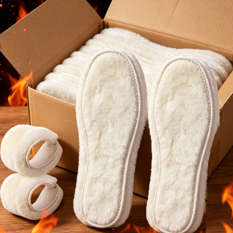 Women Shoes In Australia - Unisex Winter Australia Sheepskin Insoles Natural