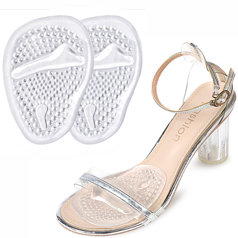 Women'S Shoes For Plantar Fasciitis - Forefoot Insert Cushion Pads Silicone Women