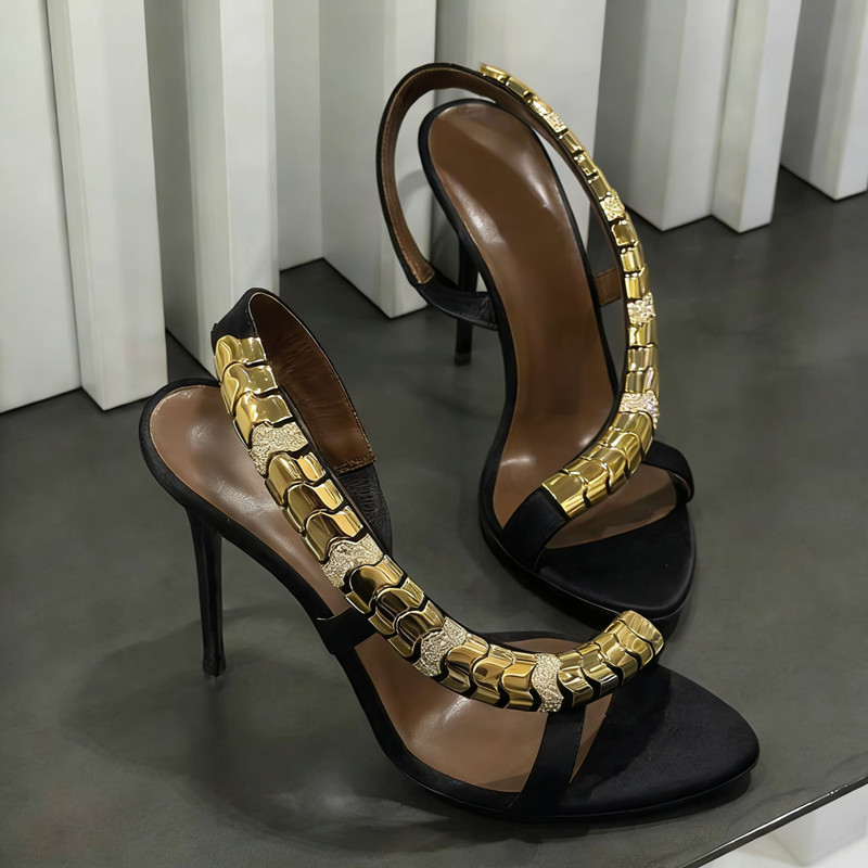 Luxury Rhinestones Sequined Sa - Women Shoes Formal ulasan dan harga