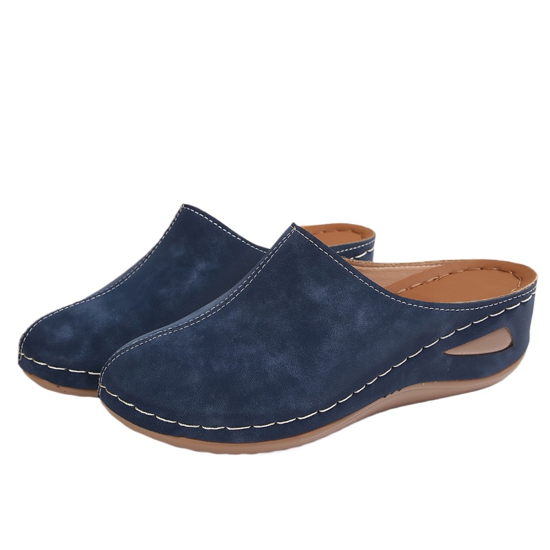 Women's Casual Wedge Mules Com - Women'S Shoes With Arch Support ulasan dan harga