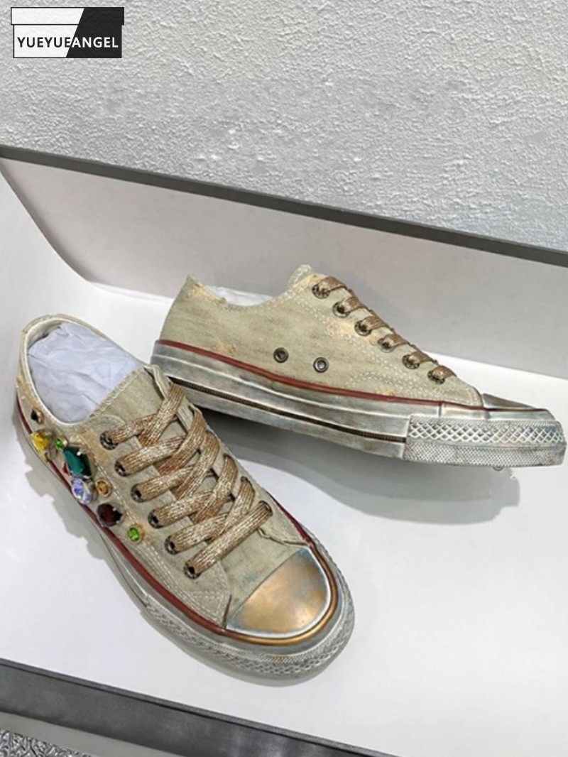 Vintage Women Low Cut Lace Up  - Women Shoes Joggers ulasan dan harga