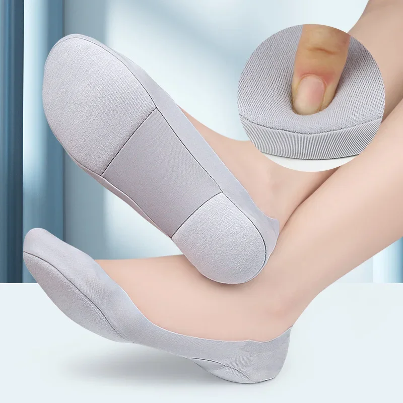 1/2/4 Pairs Women Boat Sock Pl - Women'S Shoes For Plantar Fasciitis ulasan dan harga