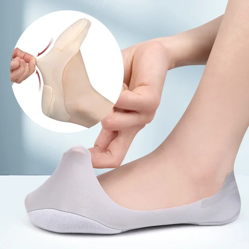 1/2/4 Pairs Women Boat Sock Pl - Women'S Shoes For Plantar Fasciitis ulasan dan harga