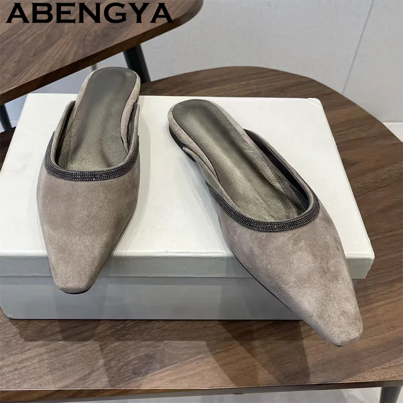 High Quality Suede Leather Poi - Kids Shoes Women ulasan dan harga