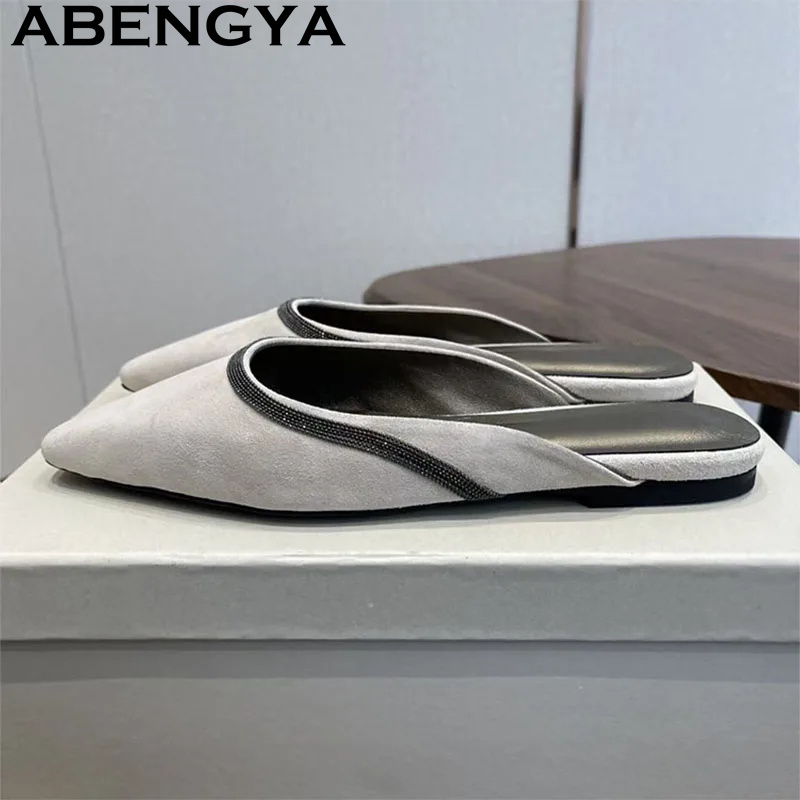 High Quality Suede Leather Poi - Kids Shoes Women ulasan dan harga