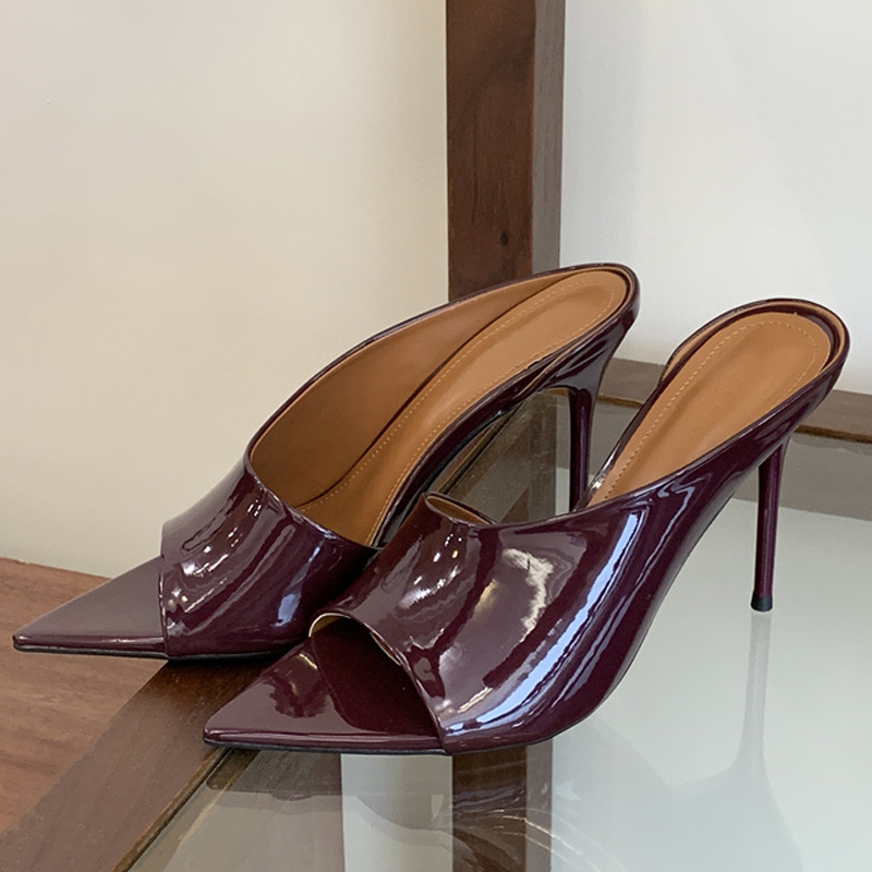 Eilyken Fashion Pointed Toe Wo - Patent Leather Pump ulasan dan harga