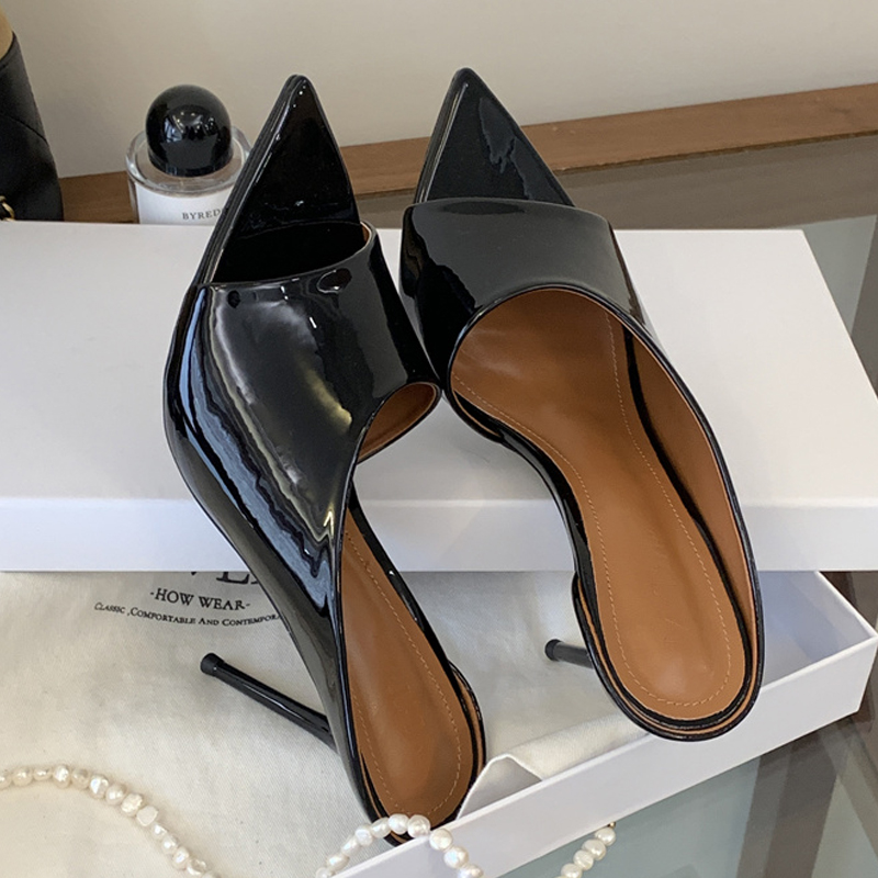 Eilyken Fashion Pointed Toe Wo - Patent Leather Pump ulasan dan harga