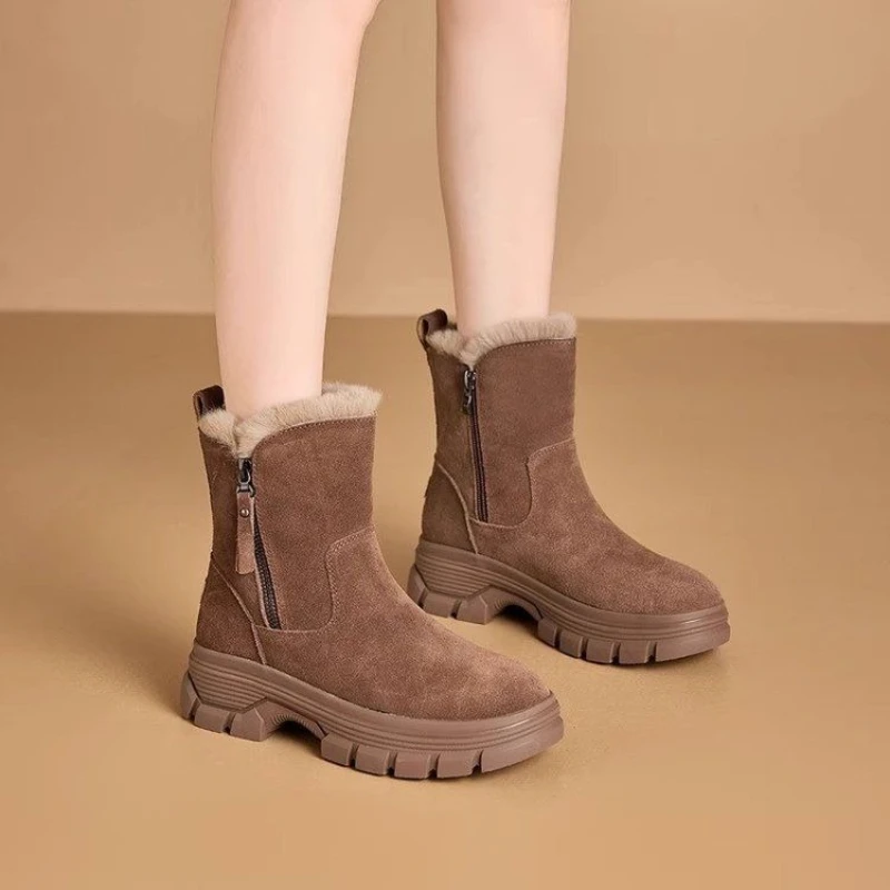 Furry Soft Snow Boots for Wome - Women'S Shoes Trending 2025 ulasan dan harga