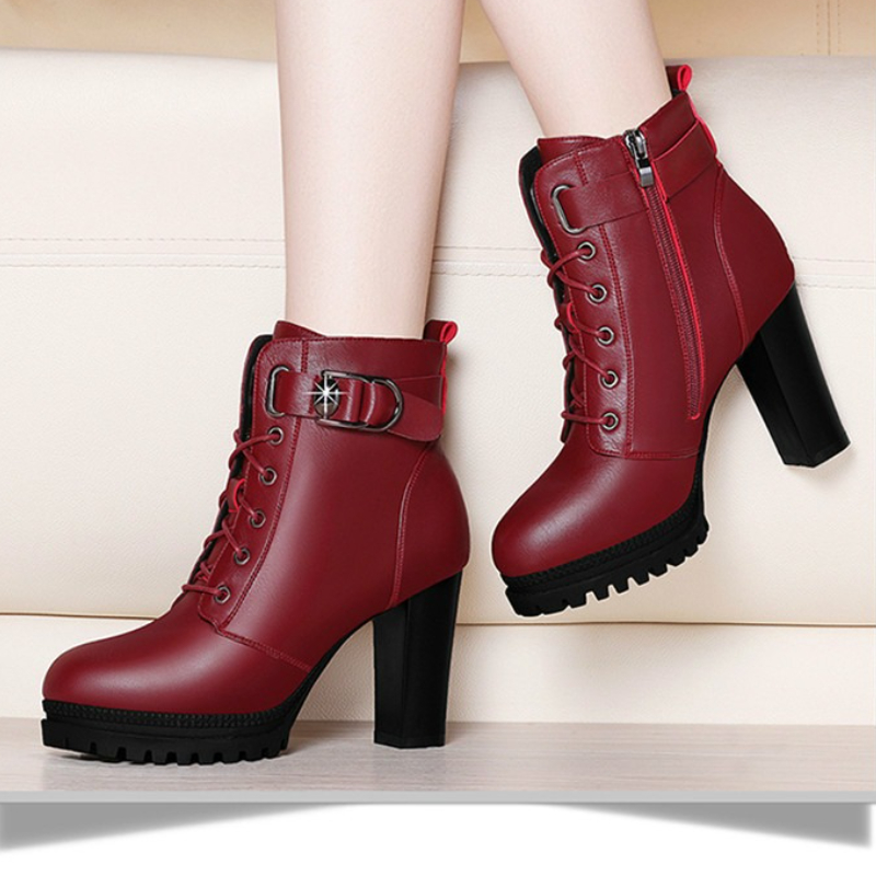 Elegant High Heels Women Boots - Women'S Shoes Trending 2025 ulasan dan harga