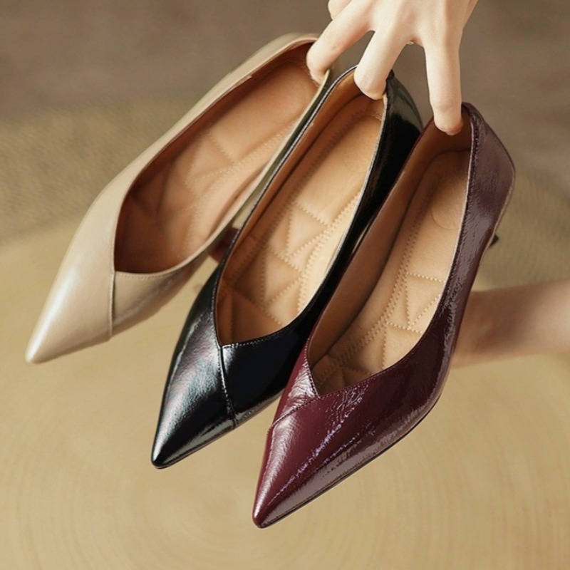 Slip-on Patent Leather Single  - Patent Leather Pump ulasan dan harga