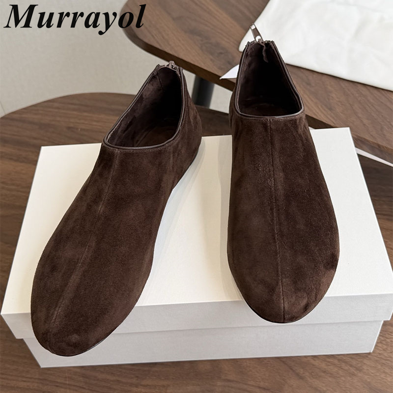 Lazy Loafers Women Cow Suese D - Kids Shoes Women ulasan dan harga