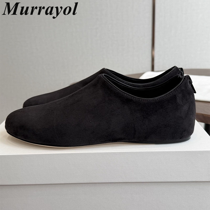 Lazy Loafers Women Cow Suese D - Kids Shoes Women ulasan dan harga