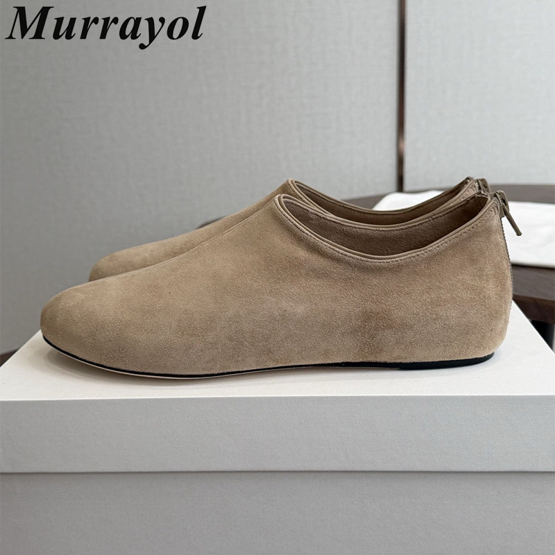 Lazy Loafers Women Cow Suese D - Kids Shoes Women ulasan dan harga
