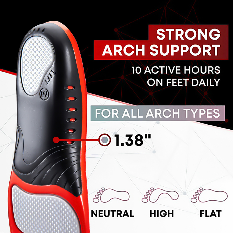 Premium Silicone Gel Insoles f - Women'S Shoes For Plantar Fasciitis ulasan dan harga
