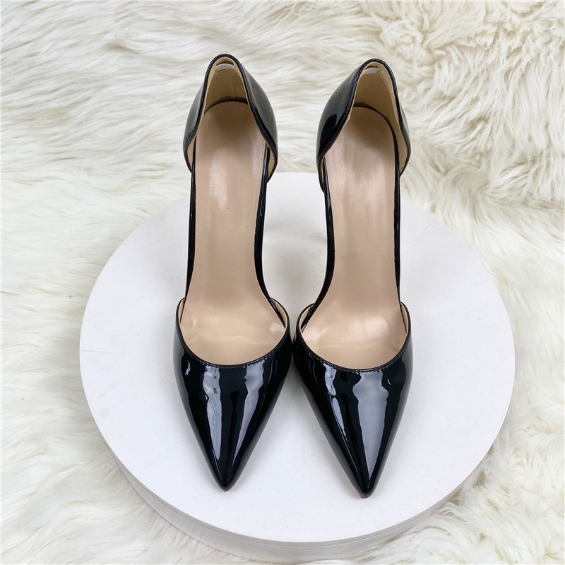 Heelgoo Women Black Patent D'O - Patent Leather Pump ulasan dan harga