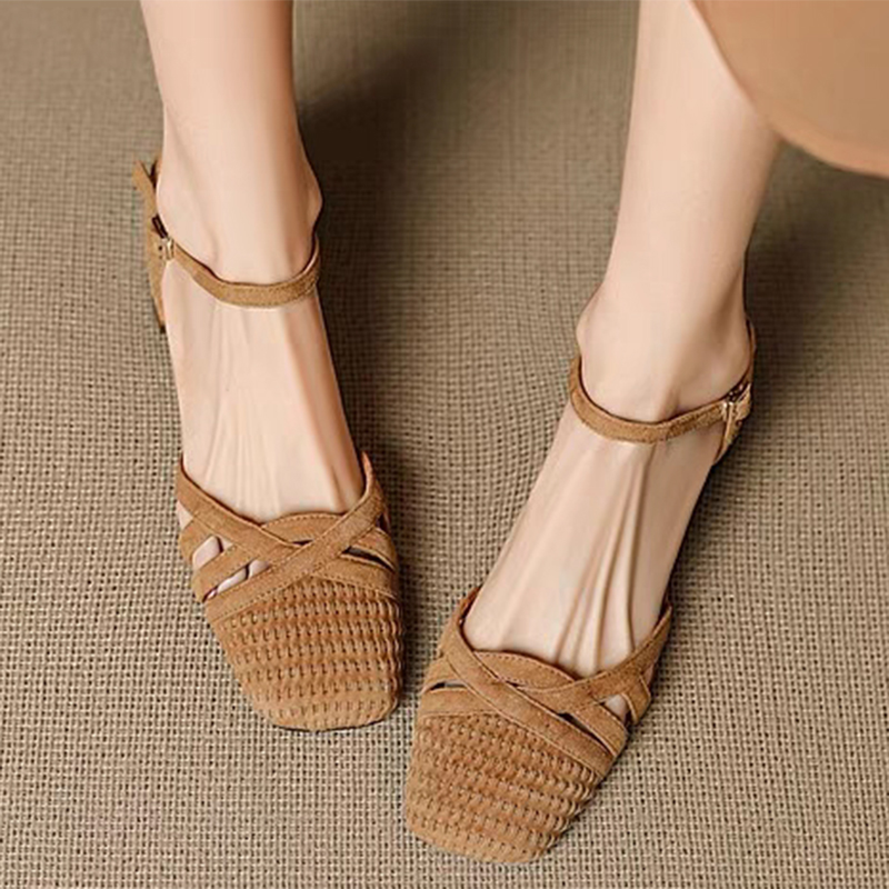 Retro Weave High Heel Sandals  - Women'S Shoes Veja ulasan dan harga