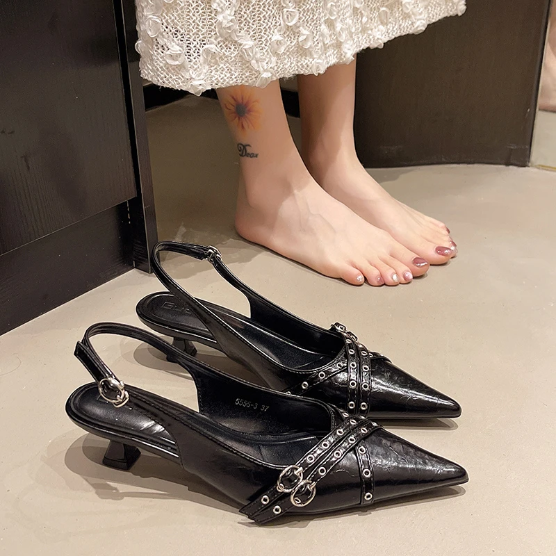 2025 New Women Pointed Toe San - Women'S Shoes Trending 2025 ulasan dan harga