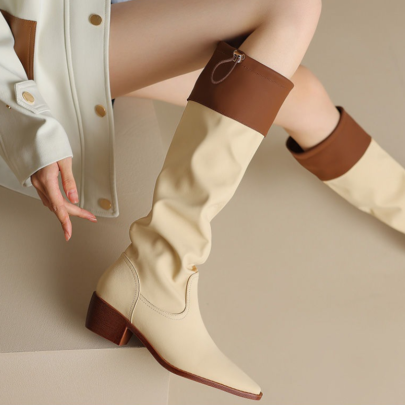 Apricot Square Toe Women's Lon - Women'S Shoes Trending 2025 ulasan dan harga