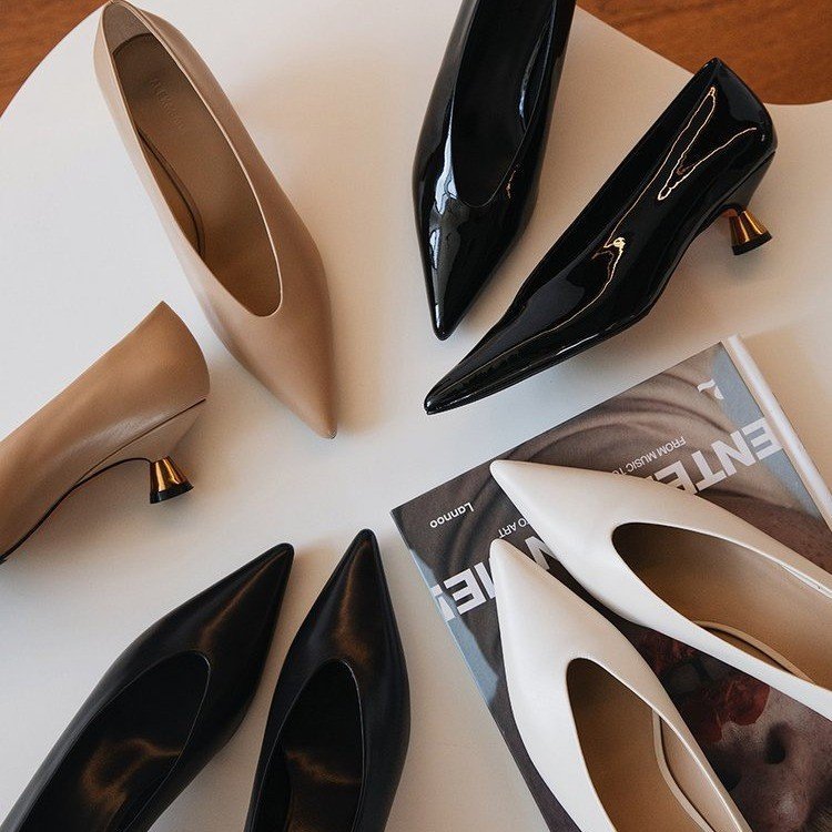 Designer Patent Leather Pointe - Patent Leather Pump ulasan dan harga