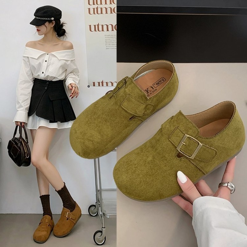 Women Suede Closed Back Birken - Slingback Pumps Women ulasan dan harga