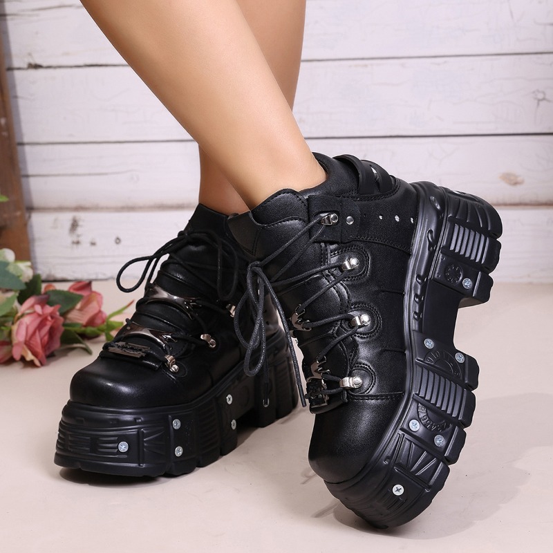 New Women Shoes Punk Style Lac - Women'S Shoes Com ulasan dan harga