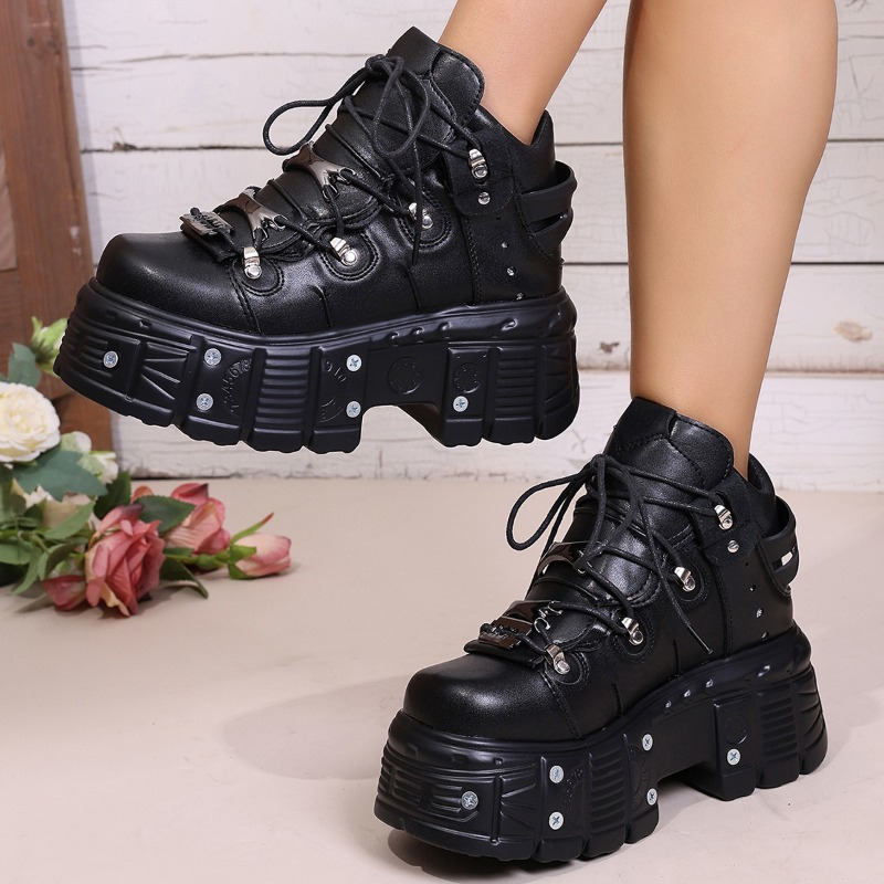 New Women Shoes Punk Style Lac - Women'S Shoes Com ulasan dan harga