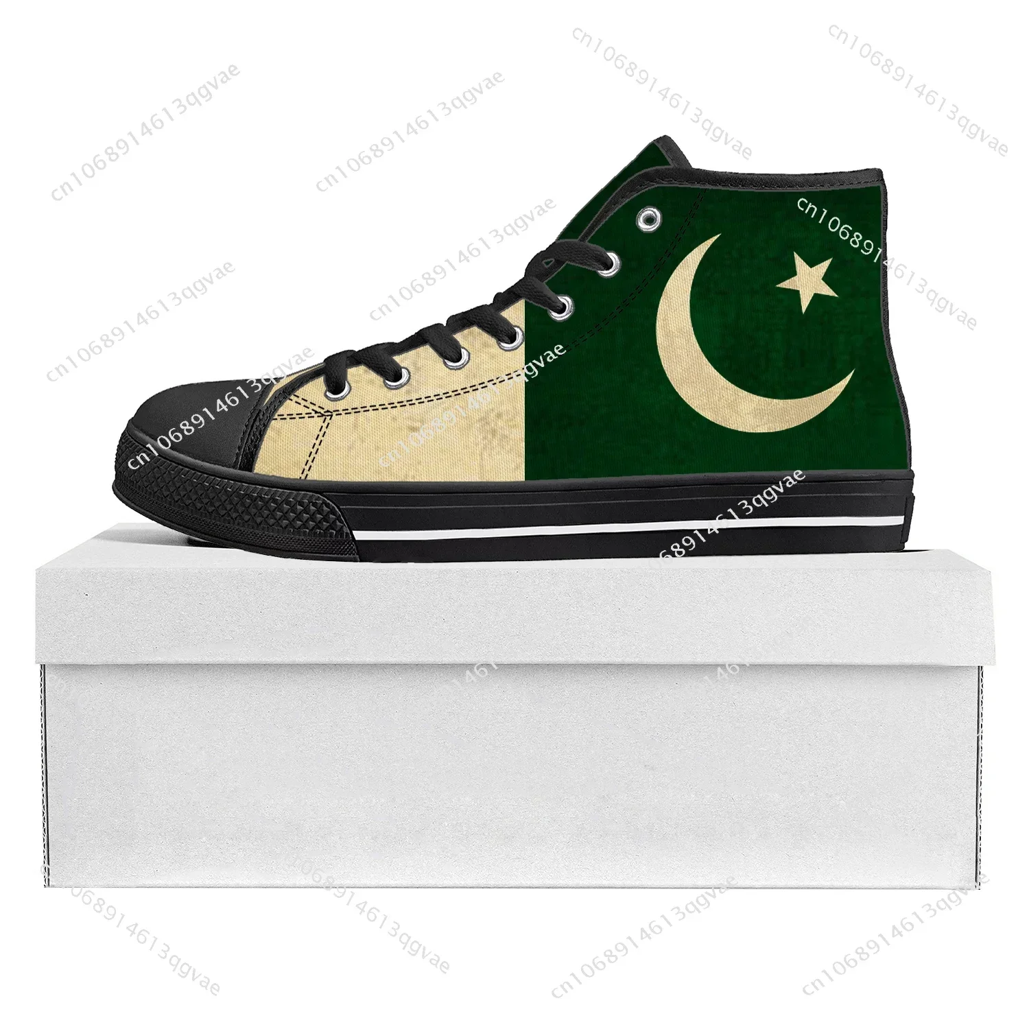 Pakistani Flag High Top High Q - Women'S Shoes In Pakistan ulasan dan harga