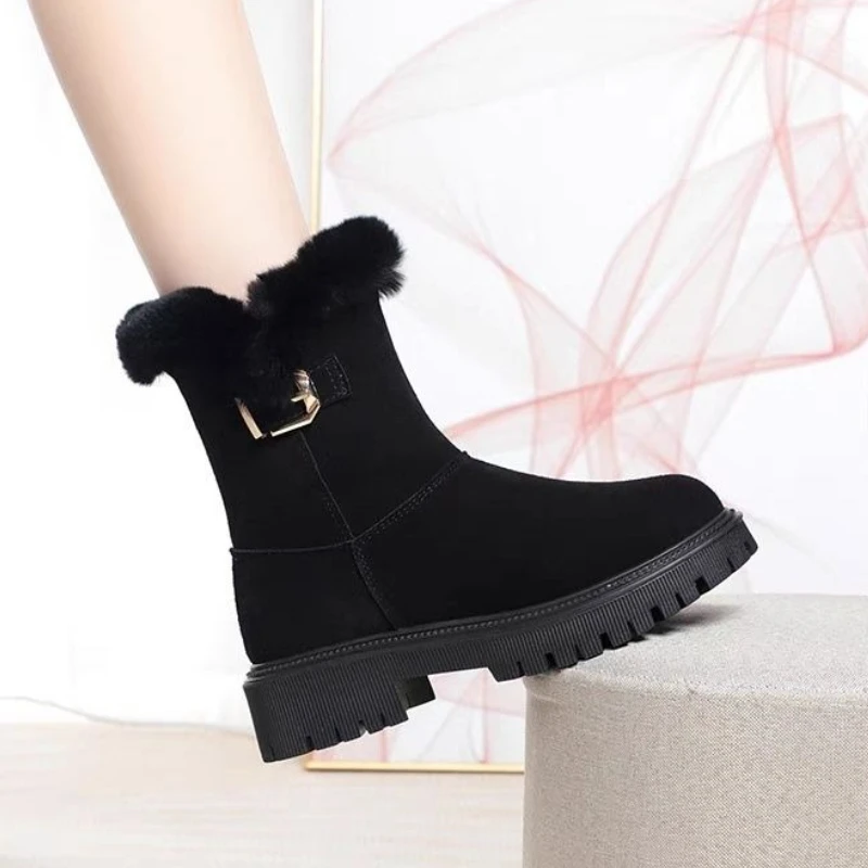 Solid Color Ladies Shoes Suede - Women'S Shoes Trending 2025 ulasan dan harga